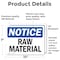 Signmission Raw Material, 10 in W x Rectangle, Vinyl Decal OS-2PACK-NS-D-710-L-17985 - alternate 2